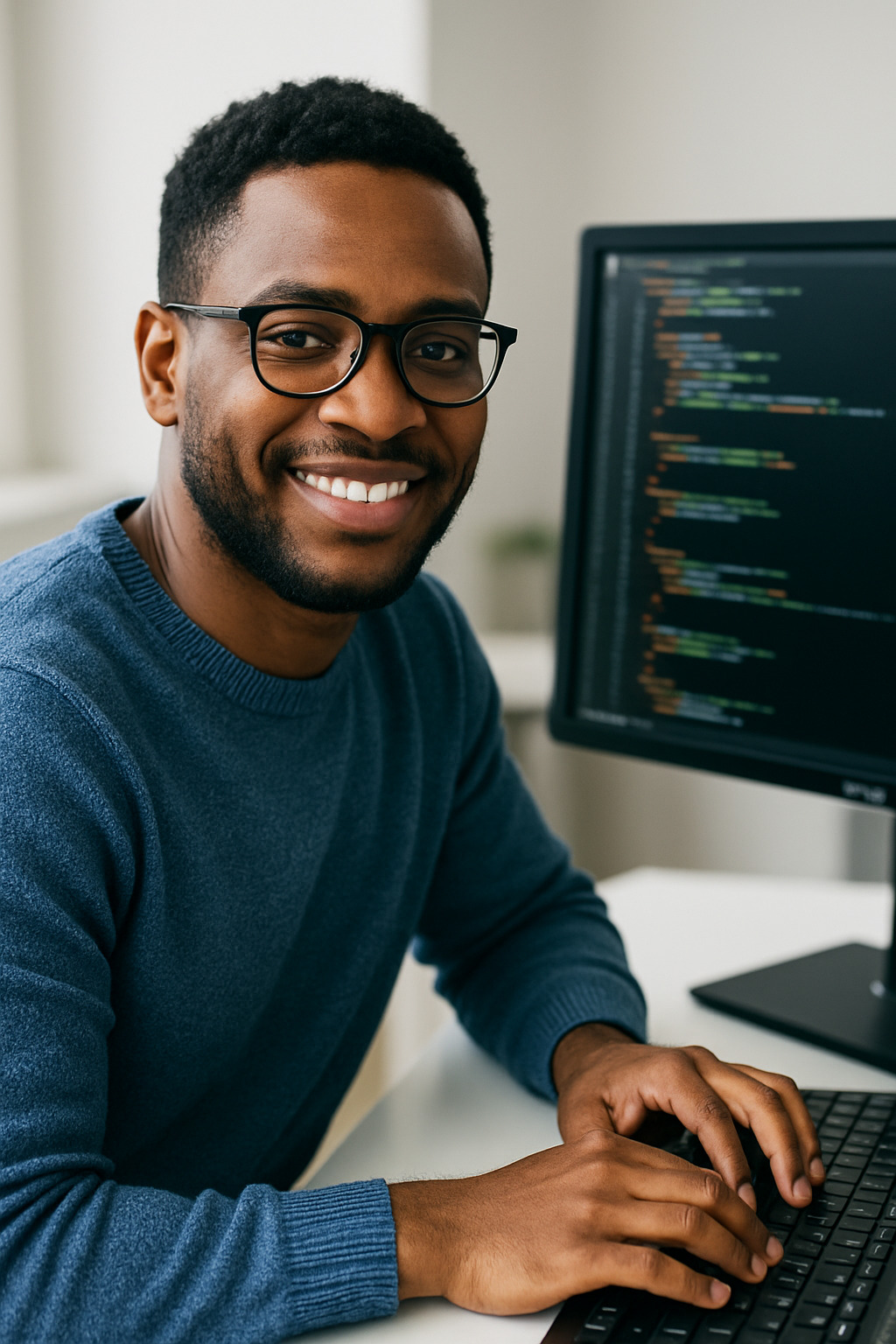 Developer at work